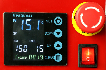 PRO-F4050-1 Pressa di calore pneumatica automatica