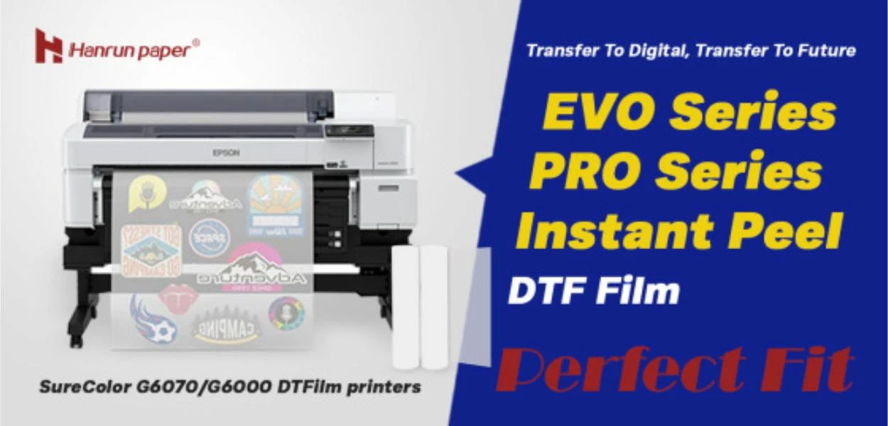 Stampa DTF | Pellicola DTF Hanrun Paper: la soluzione perfetta per le stampanti DTF EPSON SureColor