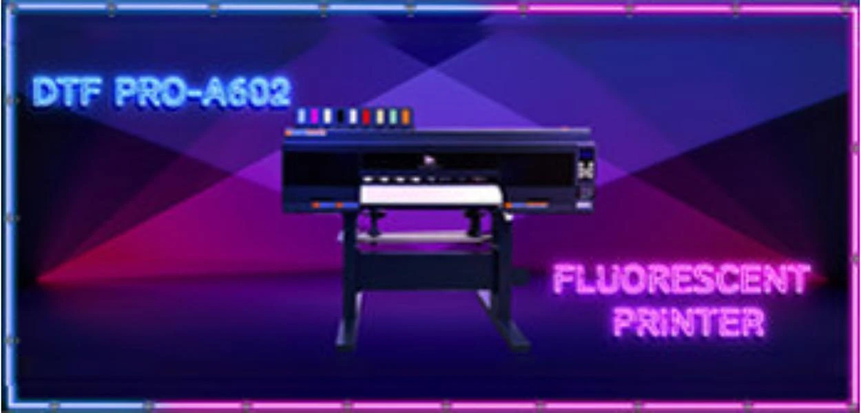 Nuova stampante fluorescente DTF: output di immagini pi&ugrave; splendido