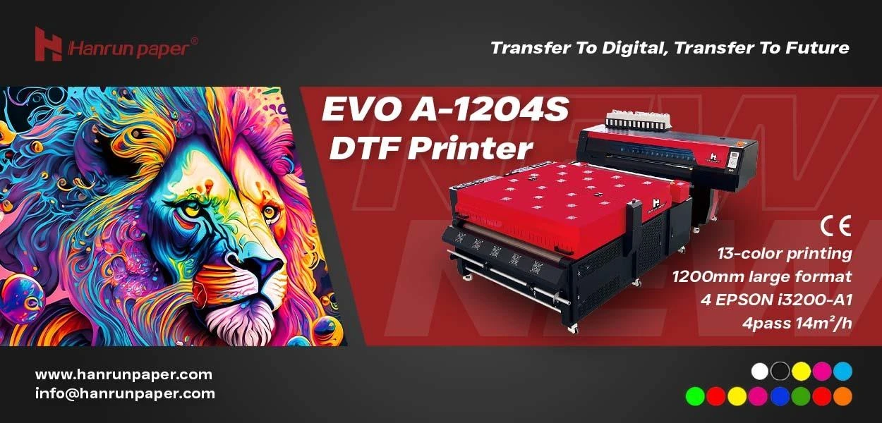 Nuovo prodotto | Stampante DTF EVO A-1204S &ndash; Maestria multicolore senza sforzo