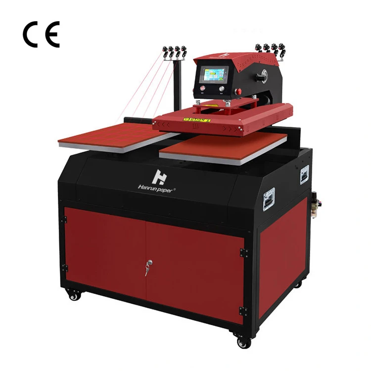 PRO-F6040-2 Pressa di calore pneumatica a doppia stazione