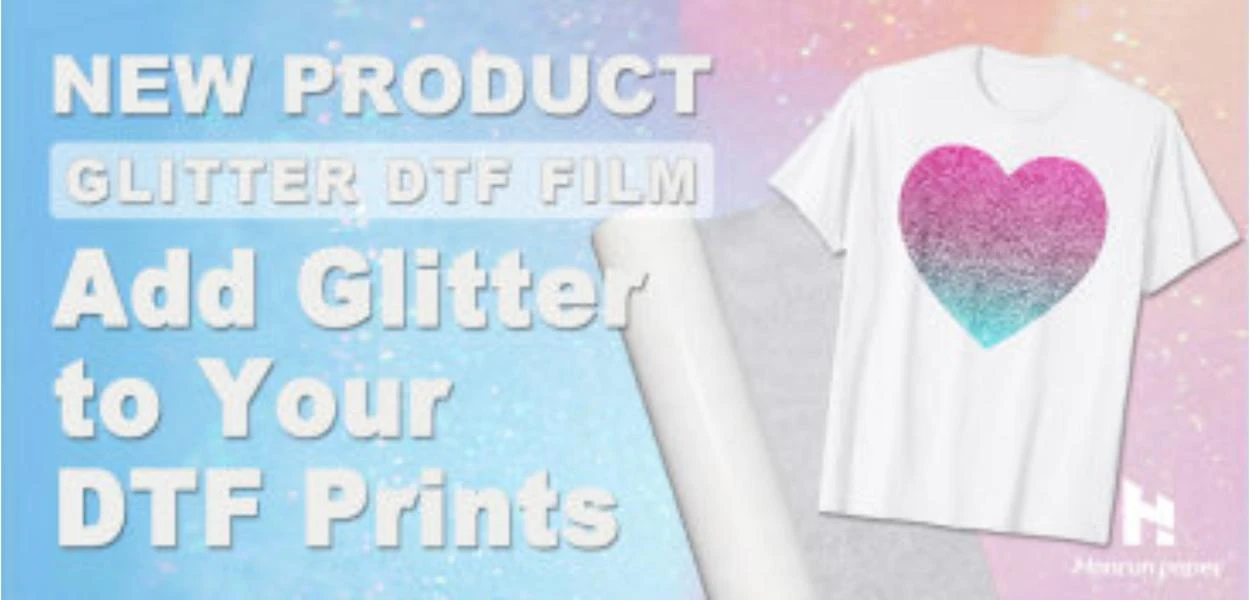 DTF | Soluzione di pellicola glitterata DTF