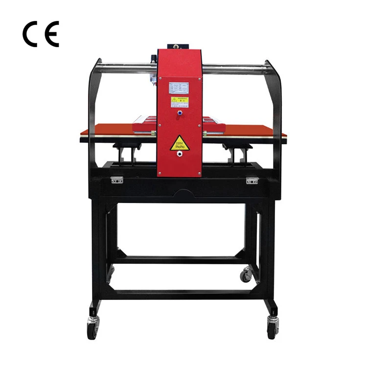 EVO-F6040-2 Pressa di calore pneumatica a doppia stazione