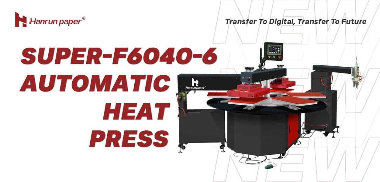 Nuovo prodotto | Pressa di calore automatica Super-F6040-6