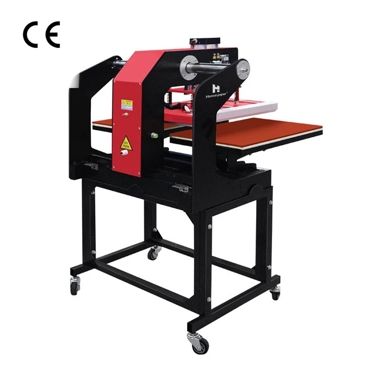EVO-F6040-2 Pressa di calore pneumatica a doppia stazione