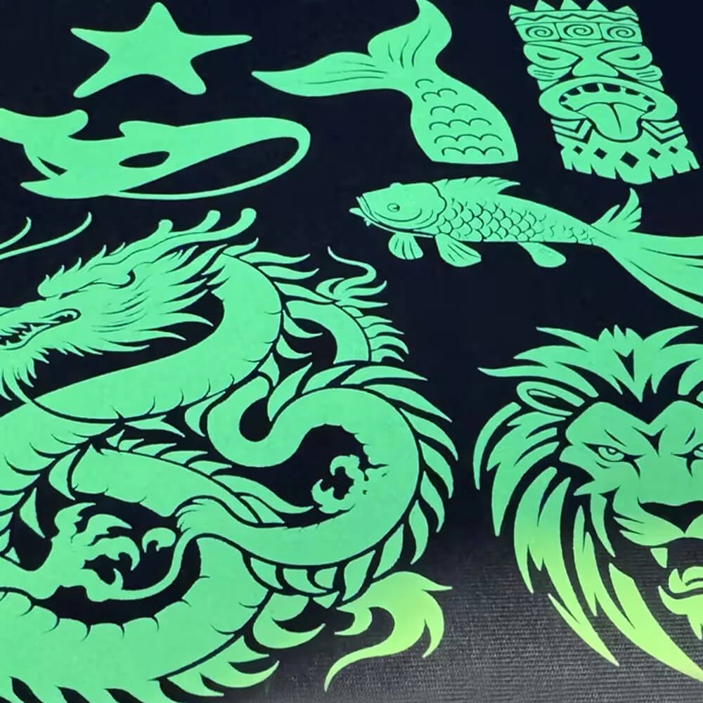 Pellicola DTF fluorescente