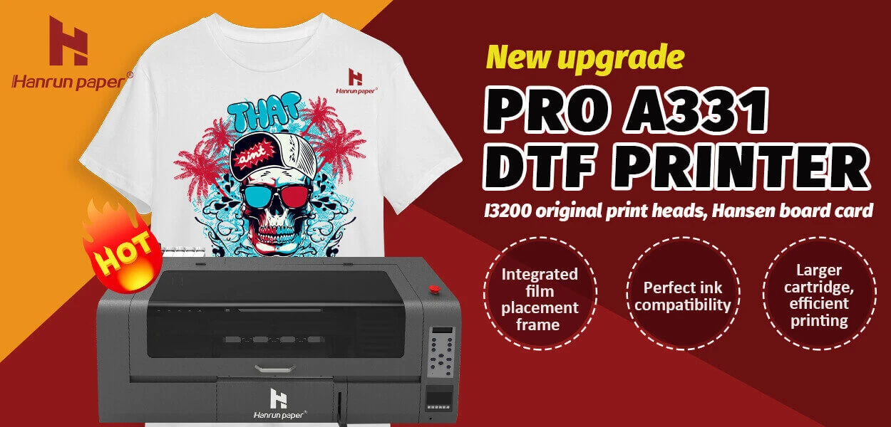 Nuovo aggiornamento | Stampante DTF desktop PRO A331 con prestazioni superiori