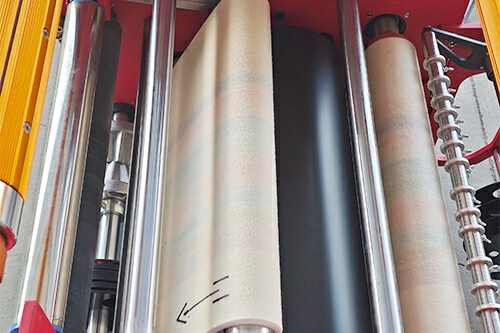 SP-R2040 Mini macchina per trasferimento di calore con cordino a rullo