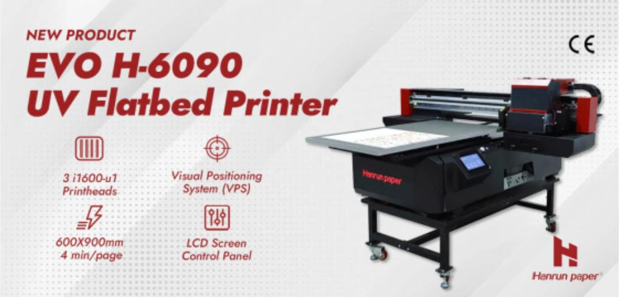 Nuovo prodotto | Stampante flatbed UV EVO H-6090