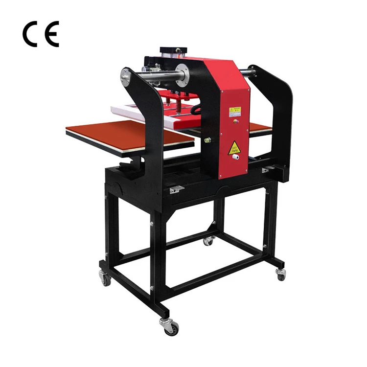 EVO-F6040-2 Pressa di calore pneumatica a doppia stazione