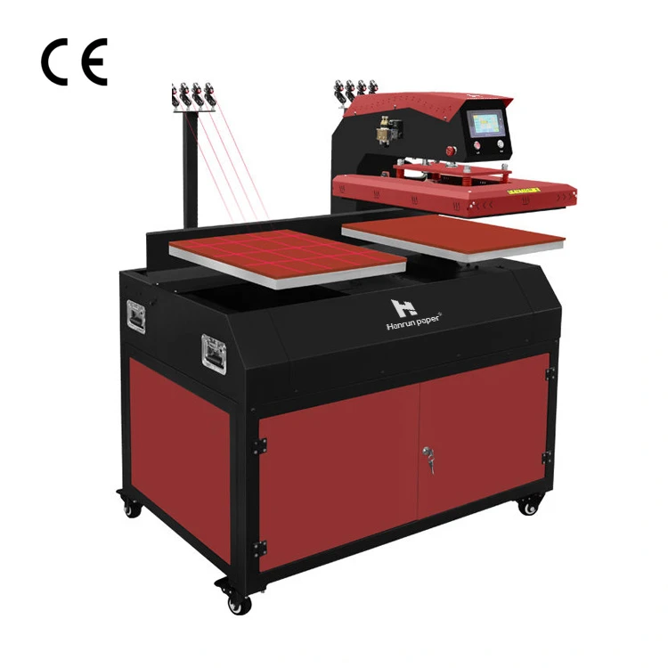 PRO-F6040-2 Pressa di calore pneumatica a doppia stazione