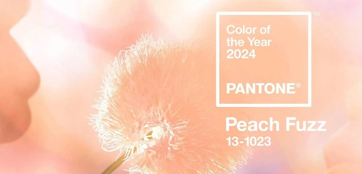 Come utilizzare Peach Fuzz - Colore Pantone del 2024?