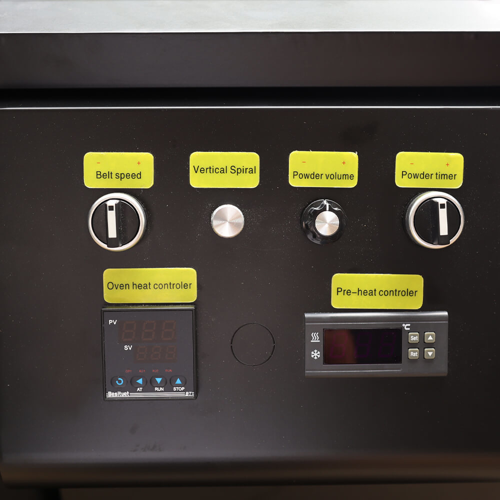 Agitatore per polvere B604 DTF con sistema automatico di riciclaggio della polvere