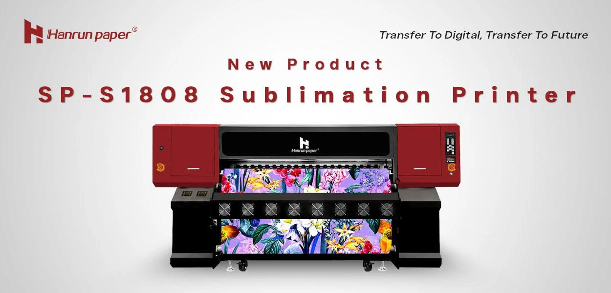 Nuovo prodotto | Stampante a sublimazione a 8 teste da 1,8 m SP-S1808
