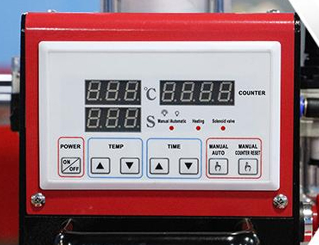 EVO-F6040-2 Pressa di calore pneumatica a doppia stazione