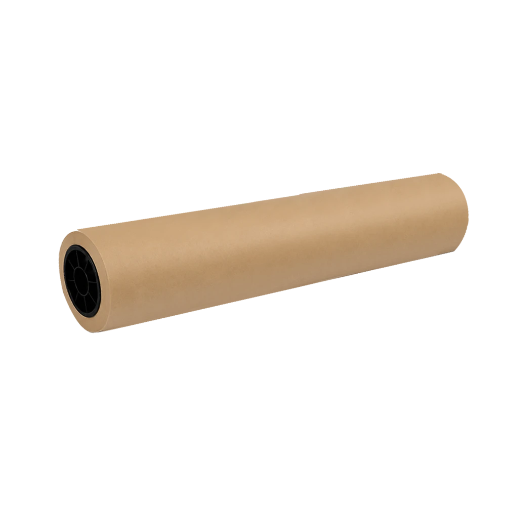 Carta velina in pasta di legno di colore marrone/bianco da 30 g/m&sup2;
