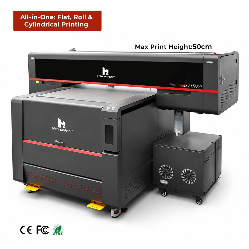 Stampante con sollevamento a piattaforma multifunzionale UV-H9060