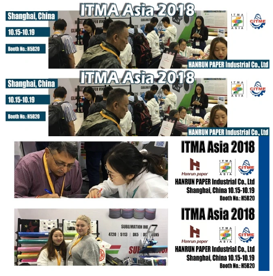 Hanrun Paper in ITMA SHANGHAI 2018 Revisione degli ultimi 5 giorni con i nostri clienti.