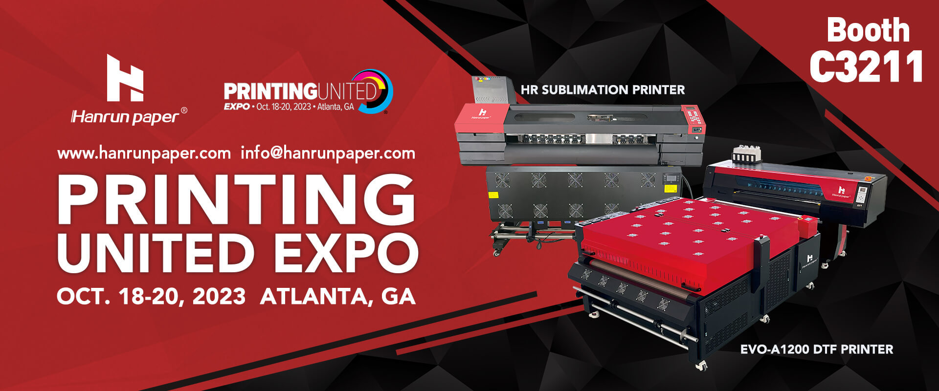 Incontra Hanrun Paper alla Printing United Atlanta 2023!
