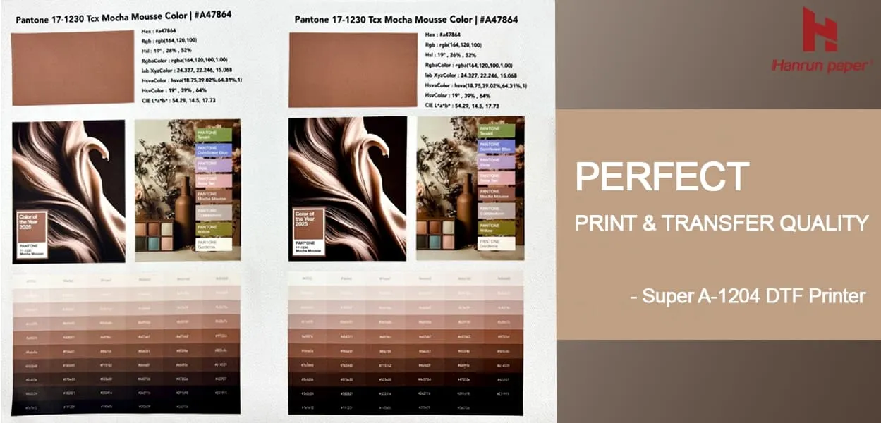 Ricreare perfettamente il colore dell'anno Pantone: l'eleganza della Mocha Mousse