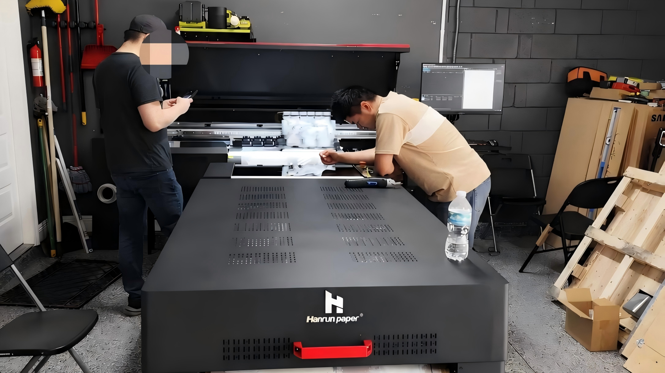 Servizio post-vendita per apparecchiature di stampa digitale Hanrun: supporto tecnico professionale e rete di assistenza globale