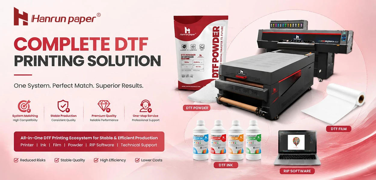 Perch&eacute; la qualit&agrave; della stampa DTF dipende da pi&ugrave; della semplice stampante: una soluzione DTF completa e corrispondente &egrave; la chiave